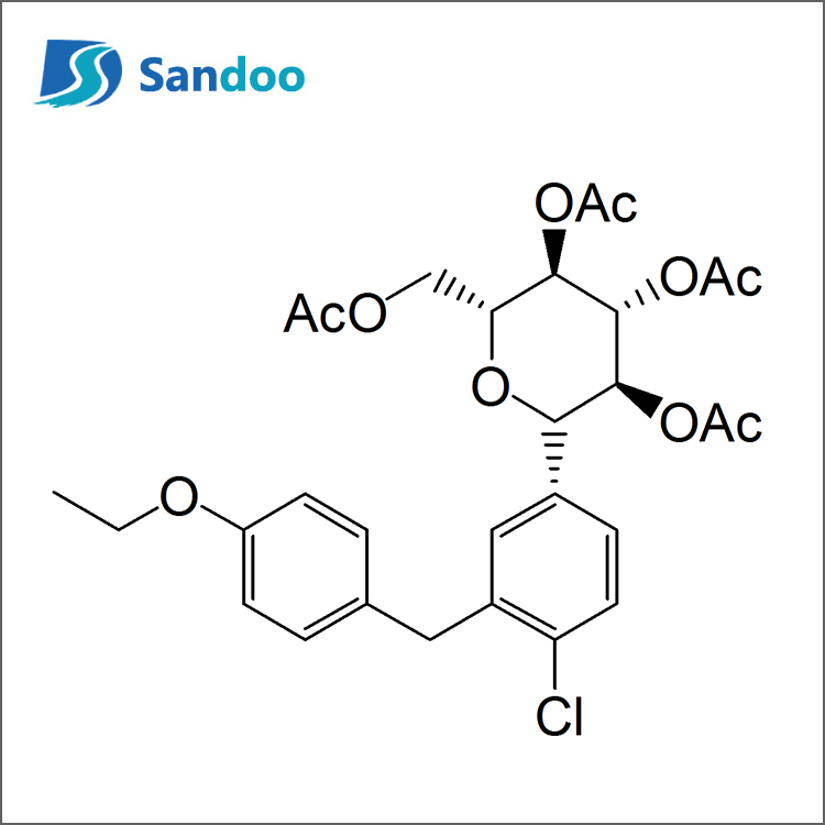 (2R,3R,4R,5S,6S)-2-(AsetoksiMetil)-6-(4-Kloro-3-(4-Etoksibenzil)Fenil)Tetrahidro-2H-Piran-3,4,5-Triil Triasetat