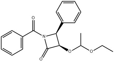 (3R,4S)-1-Benzoil-3-(1-etoksietoksi)-4-fenil-2-azetidinon