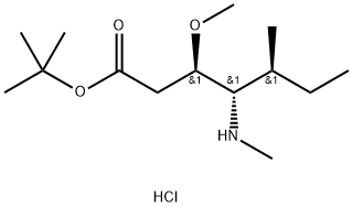 (3R,4S,5S)-tert-bütil 3-Metoksi-5-Metil-4-(MetilaMino)heptanoat hidroklorür