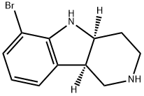(4aS,9bR)-6-bromo-2,3,4,4a,5,9b-hekzahidro-1H-pirido[4,3-b]indol