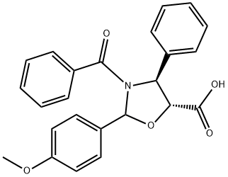 (4S,5R)-3-Benzoil-2-(4-metoksifenil)-4-fenil-5-oksazolidinkarboksilik asit