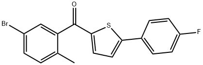 (5-broMo-2-Metilfenil)(5-(4-florofenil)tiyofen-2-il)Metanon