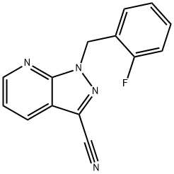 1-(2-florobenzil)-1H-pirazolo[3,4-b]piridin-3-karbonitril