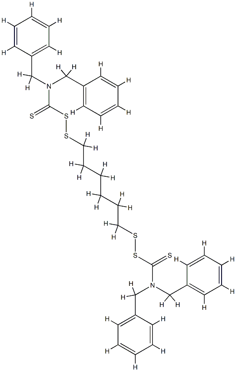 1,6-Bis(N,N'-dibenziltiyokarbamoilditiyo)-heksan