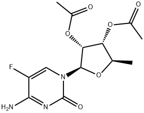 2',3'-Di-O-asetil-5'-deoksi-5-fuluro-D-sitidin