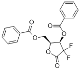 2-Deoksi-2,2-difloro-D-eritro-pentafuranöz-1-üloz-3,5-dibenzoat