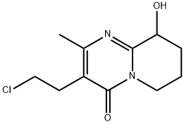 3-(2-Kloroetil)-6,7,8,9-tetrahidro-9-hidroksi-2-metil-4H-pirido[1,2-a]pirimidin-4-on