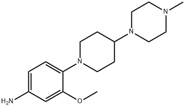 3-Metoksi-4-(4-(4-metilpiperazin-1-il)piperidin-1-il)anilin