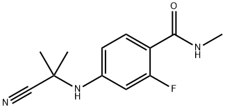 4-(2-SİYANOPROPAN-2-İLAMİNO)-2-FLORO-N-METİLBENZAMİT