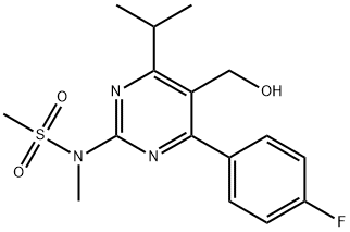 4-(4-Florofenil)-6-izopropil-2-[(N-metil-n-metilsülfonil)amino]pirimidin-5-il-metanol
