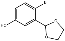4-bromo-3-(1,3-dioksolan-2-il)fenol
