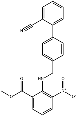 BENZOİK ASİT, 2-[[(2'-SİYANO[1,1'-BİFENİL]-4-YL)METİL]AMİNO]-3-NİTRO-METİL ESTER