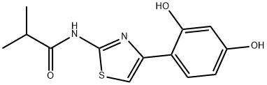 N-[4-(2,4-dihidroksifenil)-1,3-tiazol-2-il]-2-metilpropanamid