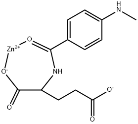 N-[4-(Metilamino)benzoil]-L-glutamik asit çinko tuzu